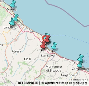 Mappa Str. Fondo Valle Maddalena, 66054 Vasto CH, Italia (14.70071)