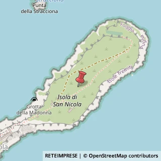 Mappa Via de Gasperi, 1, 71040 Isole Tremiti, Foggia (Puglia)