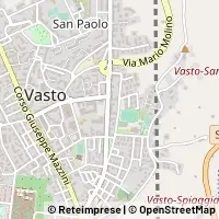 Hartă Vasto