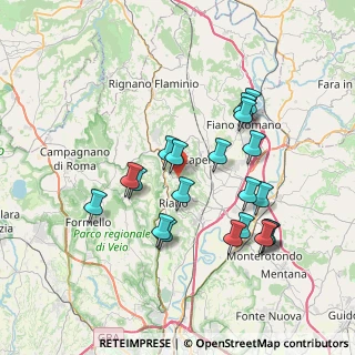 Mappa Via Antonino Falzini, 00060 Castelnuovo di Porto RM, Italia (7.43)