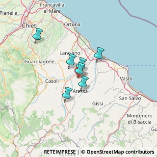 Mappa Via Colle Sant'Angelo, 66041 Atessa CH, Italia (27.70286)