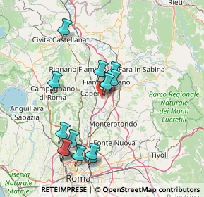 Mappa Via Maleranca, 00060 Capena RM, Italia (15.24929)