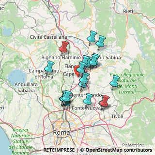 Mappa Via Maleranca, 00060 Capena RM, Italia (12.111)
