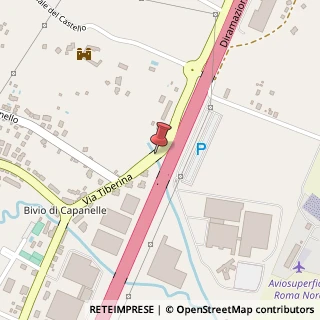 Mappa Via Tiberina, Km16.400, 00060 Capena, Roma (Lazio)