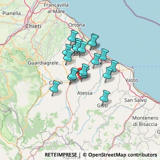 Mappa Via del Tratturo, 66041 Atessa CH, Italia (10.34842)