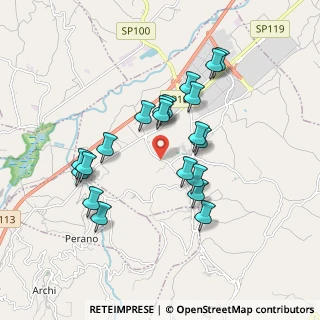 Mappa Via Salita Campane, 66041 Atessa CH, Italia (1.758)