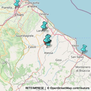 Mappa Via Salita Campane, 66041 Atessa CH, Italia (19.97667)