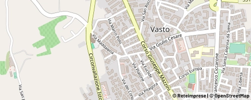 Mappa Vasto