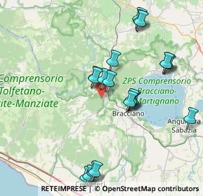 Mappa 00066 Manziana RM, Italia (8.576)