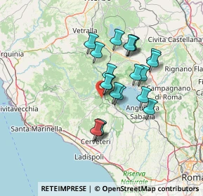 Mappa 00066 Manziana RM, Italia (11.717)