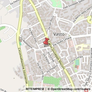 Mappa Via Madonna Sette Dolori, 4A, 66054 Vasto, Chieti (Abruzzo)