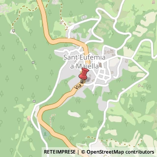 Mappa Via Roma, 19, 65020 Sant'Eufemia a Maiella, Pescara (Abruzzo)
