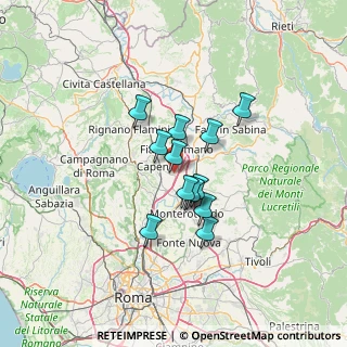 Mappa Via Scoranello, 00060 Capena RM, Italia (9.71846)