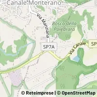 Karte Manziana