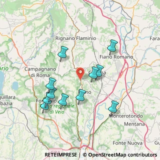 Mappa Via Belvedere, 00060 Castelnuovo di Porto RM, Italia (7.61273)