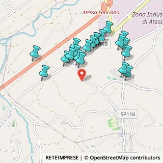 Mappa Via Campanelle, 66041 Atessa CH, Italia (0.9915)