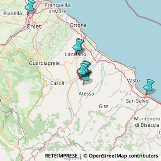 Mappa Via Campanelle, 66041 Atessa CH, Italia (19.89917)