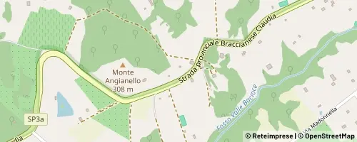 Mappa Canale Monterano