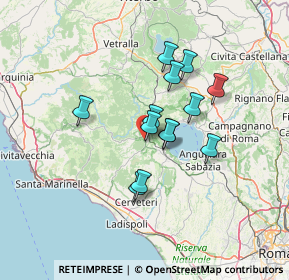 Mappa SP 493 Via Braccianese angolo, 00066 Manziana RM, Italia (10.92385)