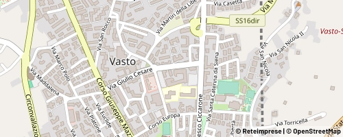 Mappa Vasto
