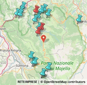 Mappa Via Roma, 65020 Sant'Eufemia a Maiella PE, Italia (10.211)