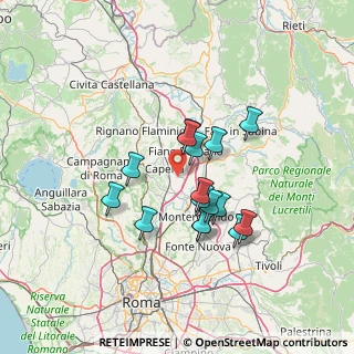 Mappa Via Rosetole, 00060 Capena RM, Italia (11.61063)