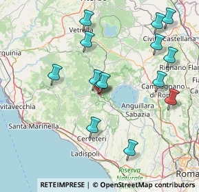 Mappa Via Monterano, 00066 Manziana RM, Italia (17.19429)