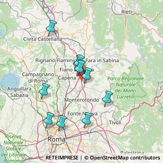 Mappa A1 Milano Napoli km 535, 00065 Fiano Romano RM, Italia (13.60091)