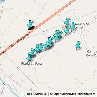 Mappa Via Piana la Fara 12 via piana la fara 12 bis, 66041 Atessa CH, Italia (0.41167)