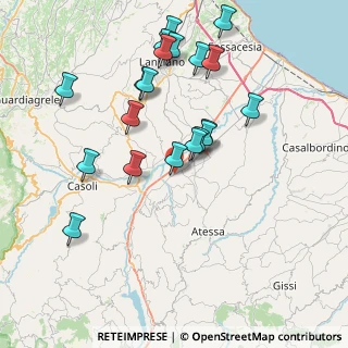 Mappa Via Piana la Fara 12 via piana la fara 12 bis, 66041 Atessa CH, Italia (8.3375)