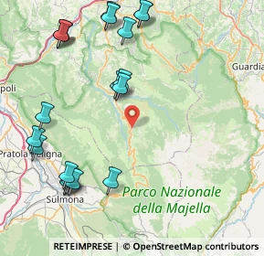 Mappa Largo Santa Gioconda, 65020 Sant'Eufemia a Maiella PE, Italia (10.857)