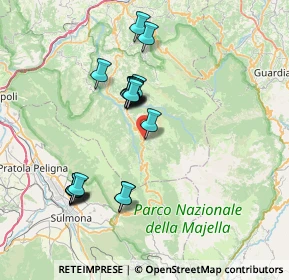 Mappa Largo Santa Gioconda, 65020 Sant'Eufemia a Maiella PE, Italia (7.3)