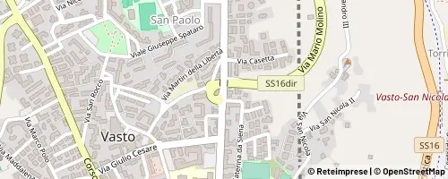 Mappa Vasto
