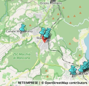 Mappa Via Trevignano, 00066 Manziana RM, Italia (3.00529)