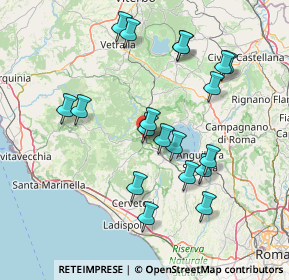 Mappa Via Trevignano, 00066 Manziana RM, Italia (15.59263)