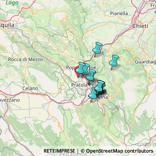 Mappa 67030 Vittorito AQ, Italia (9.95154)