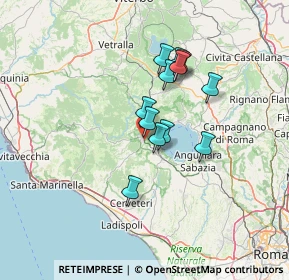Mappa Via Fonte della Dolce, 00066 Manziana RM, Italia (10.66917)