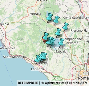 Mappa Via Fonte della Dolce, 00066 Manziana RM, Italia (10.20611)