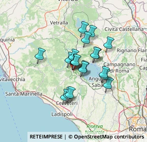 Mappa Via Fonte della Dolce, 00066 Manziana RM, Italia (9.95)