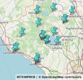 Mappa Via Fonte della Dolce, 00066 Manziana RM, Italia (15.68444)