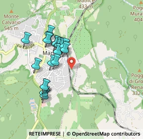 Mappa Via Fonte della Dolce, 00066 Manziana RM, Italia (0.839)