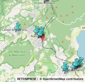 Mappa Via Fonte della Dolce, 00066 Manziana RM, Italia (2.91118)