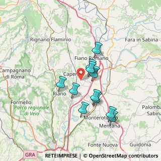 Mappa 00060 Capena RM, Italia (6.14091)