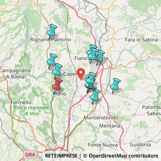 Mappa 00060 Capena RM, Italia (5.695)
