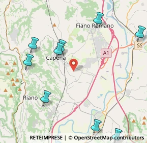 Mappa 00060 Capena RM, Italia (6.19)
