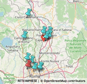 Mappa 00060 Capena RM, Italia (15.15357)