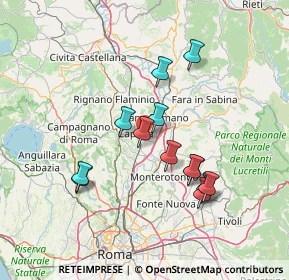 Mappa 00060 Capena RM, Italia (13.62)