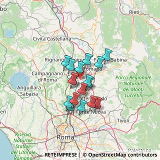 Mappa 00060 Capena RM, Italia (9.85471)
