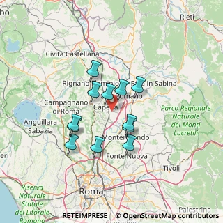 Mappa 00060 Capena RM, Italia (11.41167)