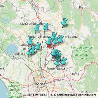 Mappa 00060 Capena RM, Italia (11.5455)